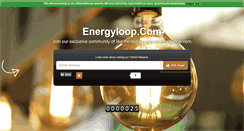 Desktop Screenshot of energyloop.com