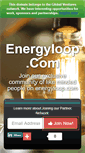 Mobile Screenshot of energyloop.com